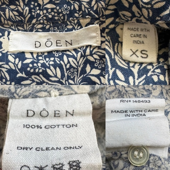 Rare Dôen O'Keefe Top in Blue Prancing
Fawn Print XS - Picture 13 of 14